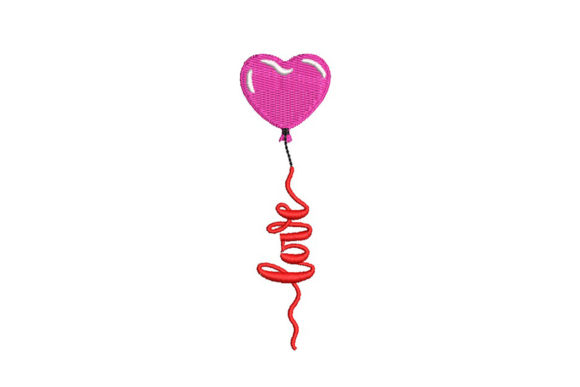 Balloon in the Shape of a Heart Love