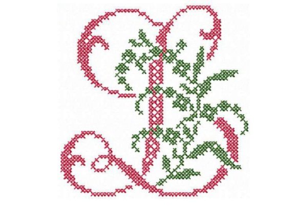 Monogram Letter L: A Boho Embroidery Staple for Craft Fairs