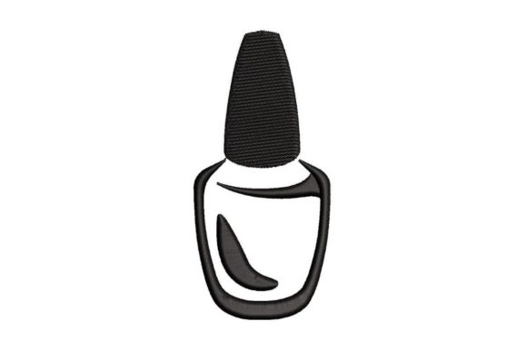 Nail Polish Bottles Silhouette