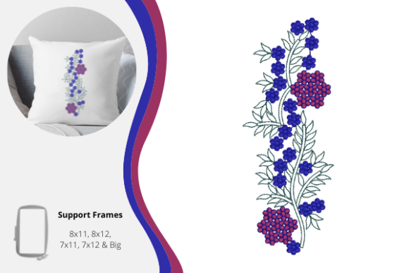 Pillow Cover Flower: A Floral Embroidery Review for Boutique Apparel