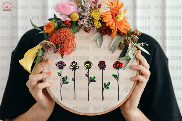 Rose Flower Set: A Boutique Sweatshirt Embroidery Review
