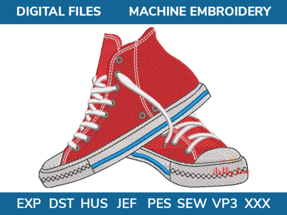 Sneakers: A Seasonal Embroidery Staple