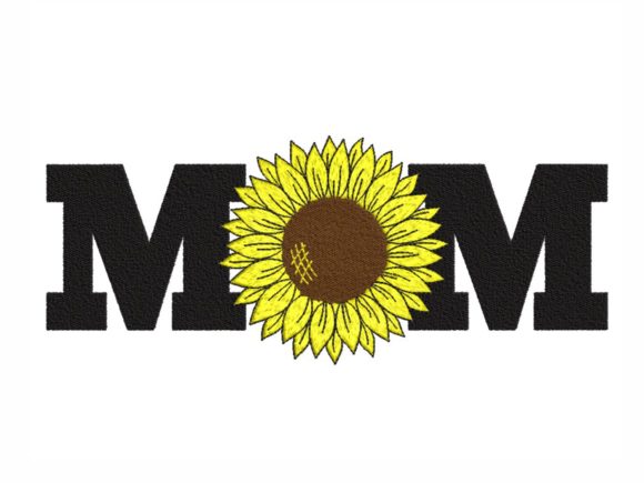 Sunflower Mom: A Seasonal Embroidery Gem